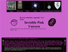 Tablet Screenshot of pinkunicorn.net